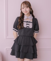 再販決定/Mサイズ追加】花柄半袖ミニワンピース（ワンピース）｜ROJITA