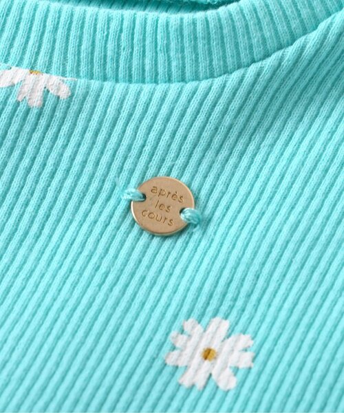 apres les cours(アプレレクール)の「【WEB限定】バックリボンノースリーブトップス(Tシャツ/カットソー・キッズ・エメラルド/アイボリー/ネイビー/レッド・80/90/100/110/120/130/140)」の21枚目の写真