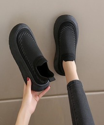 Miniministore（ミニミニストア）の「厚底メッシュスリッポンスニーカー軽量通気（スリッポン）」