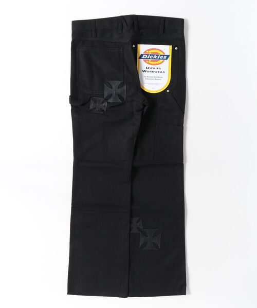 mindseeker(マインドシーカー)の「MS×Dickies Iron Cross Patch Flare Pants(デニムパンツ・メンズ・ブラック/インディゴブルー・32/34/36)」の19枚目の写真