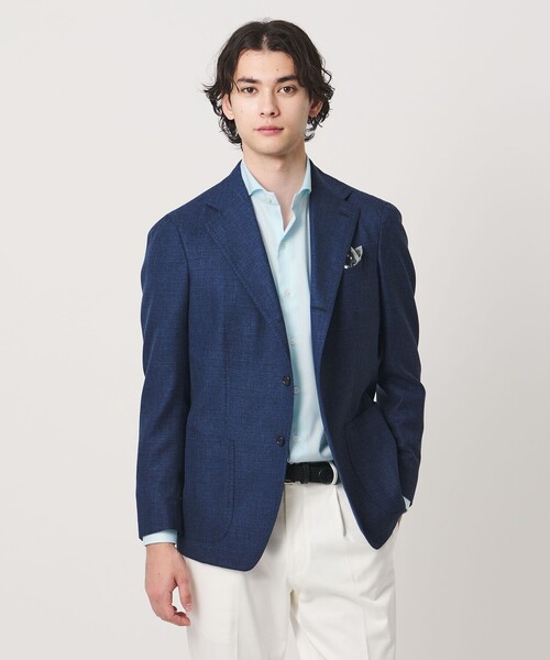 UNITED ARROWS(ユナイテッドアローズ)の「イージーケア AG パナマ カッタウェイカラー シャツ 抗菌防臭 通気性(シャツ/ブラウス・メンズ・ホワイト/ターコイズブルー系/ライトピンク・40cm/41cm/38cm/39cm)」の7枚目の写真