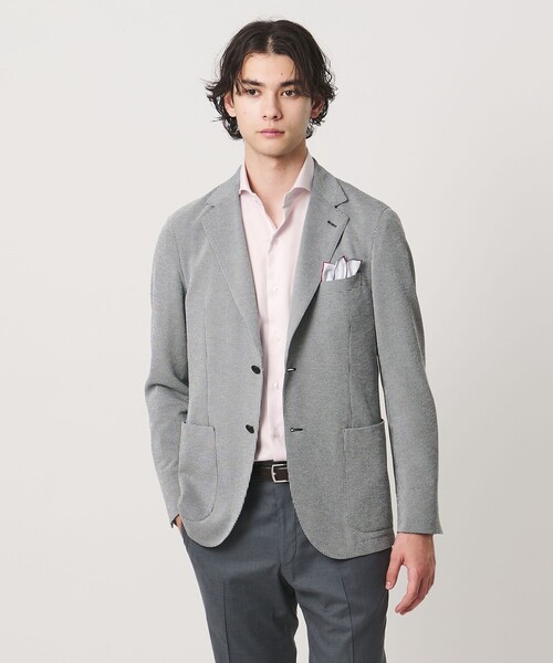 UNITED ARROWS(ユナイテッドアローズ)の「イージーケア AG パナマ カッタウェイカラー シャツ 抗菌防臭 通気性(シャツ/ブラウス・メンズ・ホワイト/ターコイズブルー系/ライトピンク・40cm/41cm/38cm/39cm)」の8枚目の写真