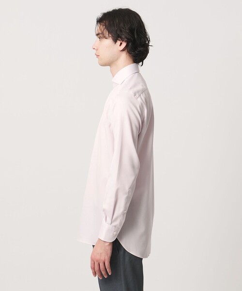 UNITED ARROWS(ユナイテッドアローズ)の「イージーケア AG パナマ カッタウェイカラー シャツ 抗菌防臭 通気性(シャツ/ブラウス・メンズ・ホワイト/ターコイズブルー系/ライトピンク・40cm/41cm/38cm/39cm)」の11枚目の写真