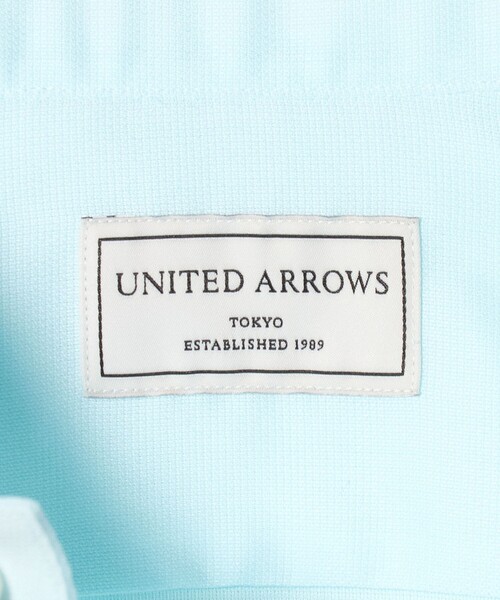 UNITED ARROWS(ユナイテッドアローズ)の「イージーケア AG パナマ カッタウェイカラー シャツ 抗菌防臭 通気性(シャツ/ブラウス・メンズ・ホワイト/ターコイズブルー系/ライトピンク・40cm/41cm/38cm/39cm)」の11枚目の写真