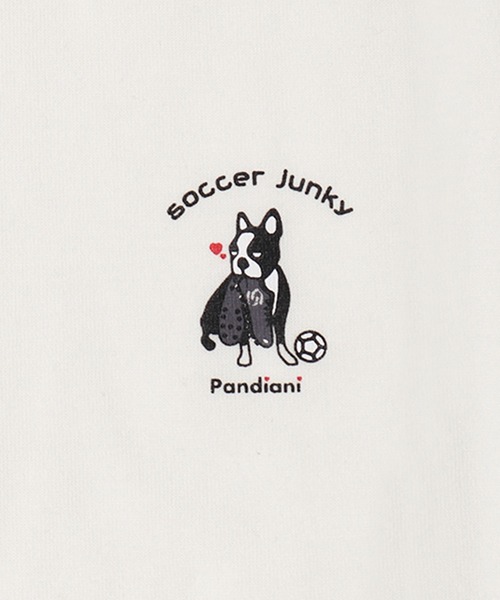 SoccerJunky（サッカージャンキー）の「SOCCER JUNKY / CLAUDIO PANDIANI ワンポイントプリント 半袖Tシャツ（Tシャツ/カットソー・メンズ・ブラック系その他/ホワイト系その他/ブラック/ホワイト・M/L/XL）」の12枚目の写真