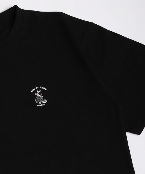 SoccerJunky（サッカージャンキー）の「SOCCER JUNKY / CLAUDIO PANDIANI ワンポイントプリント 半袖Tシャツ（Tシャツ/カットソー・メンズ・ブラック系その他/ホワイト系その他/ブラック/ホワイト・M/L/XL）」の19枚目の写真