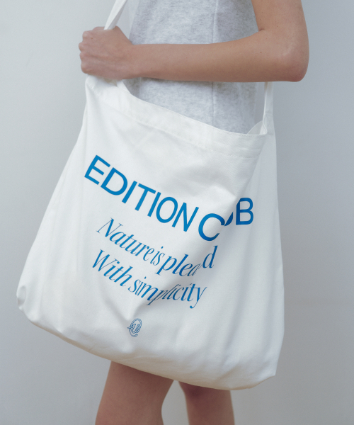 URAGO(ユラーゴ)の「Edition eco bag(エコバッグ/サブバッグ・レディース・アイボリー・FREE)」の3枚目の写真