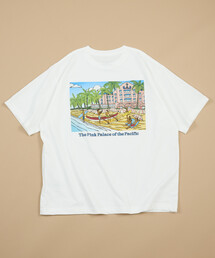 GREENROOM GALLERY × FREAK'S STORE / グリーンルームギャラリー 別注 Heather Brown 半袖Tシャツ