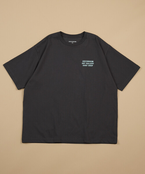 FREAK'S STORE(フリークスストア)の「GREENROOM GALLERY × FREAK'S STORE / グリーンルームギャラリー 別注 Heather Brown 半袖Tシャツ(Tシャツ/カットソー・メンズ・サックスブルー/ラベンダー/チャコールグレー/ホワイト・MEDIUM/LARGE)」の6枚目の写真