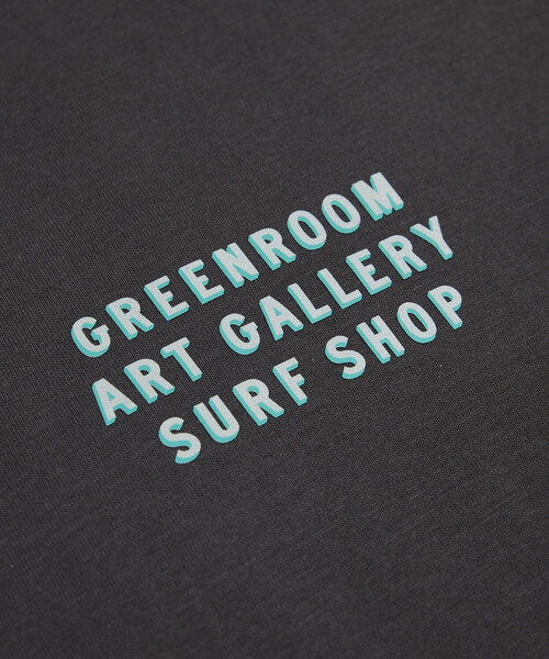 FREAK'S STORE(フリークスストア)の「GREENROOM GALLERY × FREAK'S STORE / グリーンルームギャラリー 別注 Heather Brown 半袖Tシャツ(Tシャツ/カットソー・メンズ・サックスブルー/ラベンダー/チャコールグレー/ホワイト・MEDIUM/LARGE)」の8枚目の写真