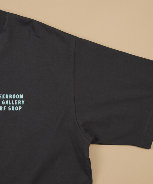 FREAK'S STORE(フリークスストア)の「GREENROOM GALLERY × FREAK'S STORE / グリーンルームギャラリー 別注 Heather Brown 半袖Tシャツ(Tシャツ/カットソー・メンズ・サックスブルー/ラベンダー/チャコールグレー/ホワイト・MEDIUM/LARGE)」の10枚目の写真