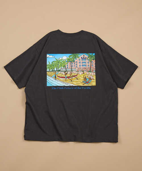 FREAK'S STORE(フリークスストア)の「GREENROOM GALLERY × FREAK'S STORE / グリーンルームギャラリー 別注 Heather Brown 半袖Tシャツ(Tシャツ/カットソー・メンズ・サックスブルー/ラベンダー/チャコールグレー/ホワイト・MEDIUM/LARGE)」の13枚目の写真