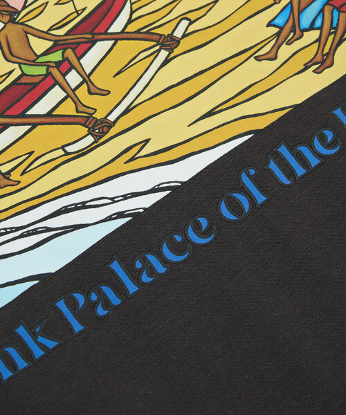 FREAK'S STORE(フリークスストア)の「GREENROOM GALLERY × FREAK'S STORE / グリーンルームギャラリー 別注 Heather Brown 半袖Tシャツ(Tシャツ/カットソー・メンズ・サックスブルー/ラベンダー/チャコールグレー/ホワイト・MEDIUM/LARGE)」の15枚目の写真