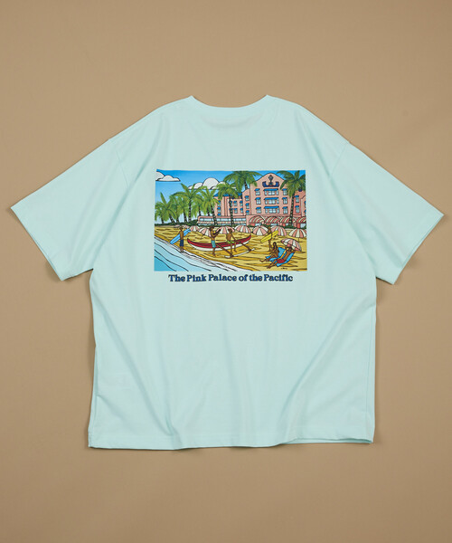FREAK'S STORE(フリークスストア)の「GREENROOM GALLERY × FREAK'S STORE / グリーンルームギャラリー 別注 Heather Brown 半袖Tシャツ(Tシャツ/カットソー・メンズ・サックスブルー/ラベンダー/チャコールグレー/ホワイト・MEDIUM/LARGE)」の19枚目の写真