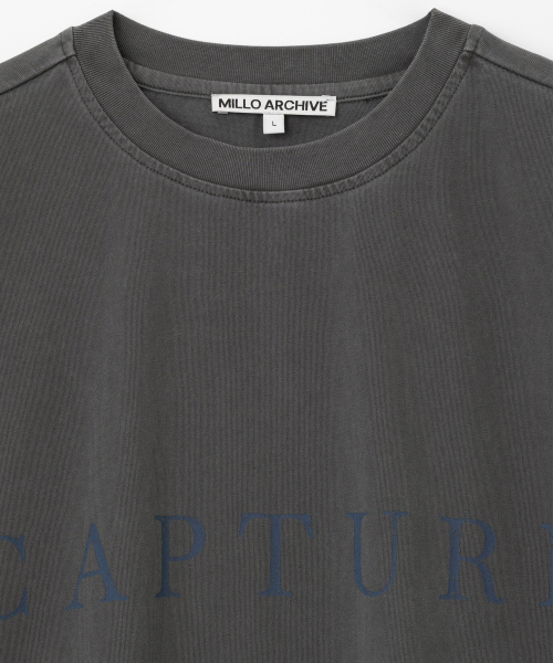 Millo Archive（ミロ アーカイブ）の「ネラティブダイングTシャツ[チャコール]（Tシャツ/カットソー・メンズ・その他・MEDIUM/LARGE/X-LARGE）」の2枚目の写真