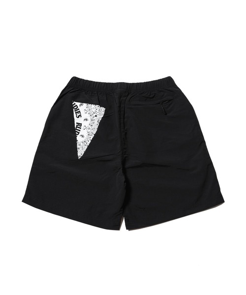 RUDIE'S（ルーディーズ）の「SLICK PAISLEY SHORTS（その他パンツ・メンズ・ブラック/カーキ・XL/L/M）」の4枚目の写真