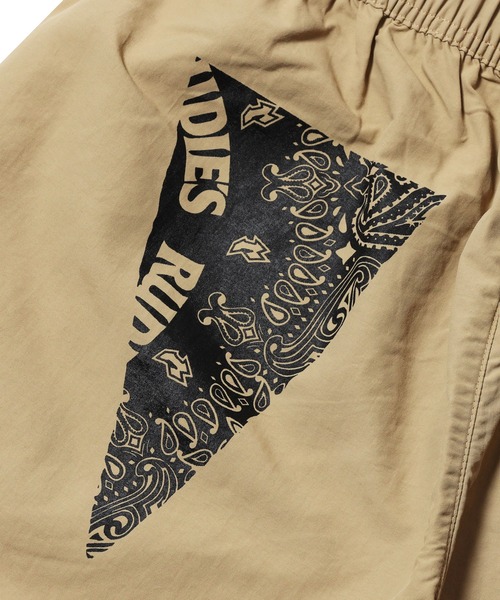 RUDIE'S（ルーディーズ）の「SLICK PAISLEY SHORTS（その他パンツ・メンズ・ブラック/カーキ・XL/L/M）」の12枚目の写真