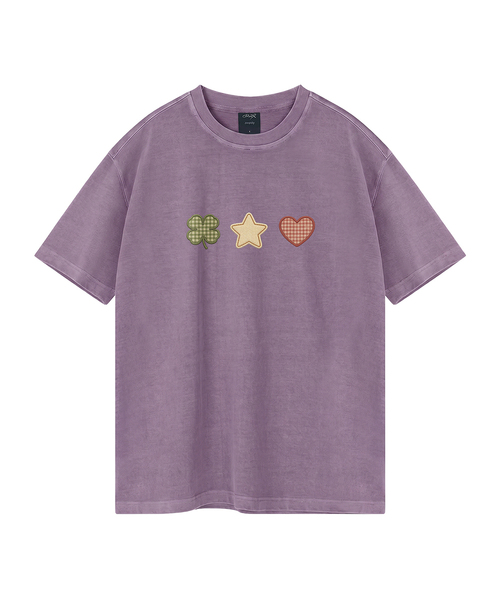 WILDROCK(ワイルドロック)の「クローバークラブ ピグメントオーバーサイズ半袖Tシャツ(クロップ含む)(Tシャツ/カットソー・レディース・ベビーピンク/ブラック/チャコール/ライトグレー/ライトパープル/カーキ/ホワイト/ブルー・FREE/X-SMALL/SMALL/MEDIUM/LARGE)」の7枚目の写真