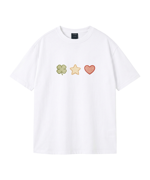 WILDROCK(ワイルドロック)の「クローバークラブ ピグメントオーバーサイズ半袖Tシャツ(クロップ含む)(Tシャツ/カットソー・レディース・ベビーピンク/ブラック/チャコール/ライトグレー/ライトパープル/カーキ/ホワイト/ブルー・FREE/X-SMALL/SMALL/MEDIUM/LARGE)」の2枚目の写真