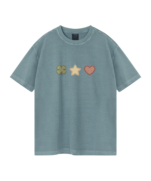 WILDROCK(ワイルドロック)の「クローバークラブ ピグメントオーバーサイズ半袖Tシャツ(クロップ含む)(Tシャツ/カットソー・レディース・ベビーピンク/ブラック/チャコール/ライトグレー/ライトパープル/カーキ/ホワイト/ブルー・FREE/X-SMALL/SMALL/MEDIUM/LARGE)」の6枚目の写真