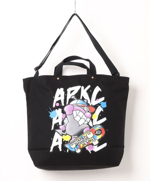 ANPANMAN KIDS COLLECTION(アンパンマンキッズコレクション)の「ストリート柄トートバッグ(トートバッグ・レディース・ブラック・FREE)」の2枚目の写真