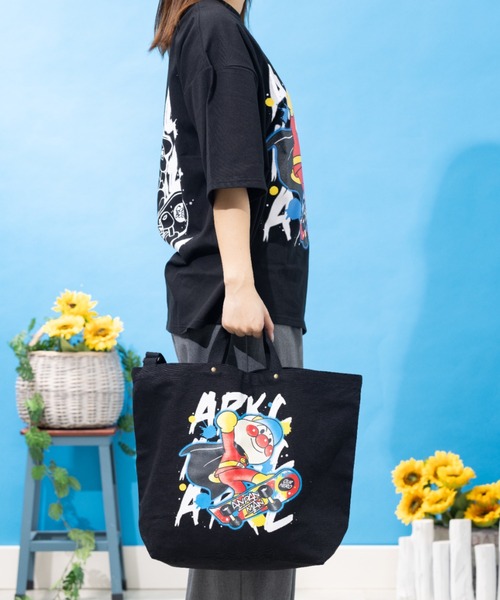 ANPANMAN KIDS COLLECTION(アンパンマンキッズコレクション)の「ストリート柄トートバッグ(トートバッグ・レディース・ブラック・FREE)」の6枚目の写真