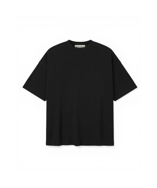 FOG ESSENTIALS(エフオージーエッセンシャルズ)の「フィア オブ ゴッド エッセンシャルズ 【Fear of God ESSENTIALS】 - 半袖Tシャツ【SIGNATURE 90'S SHORT SLEEVE TEE VINTAGE BLACK 125SP264411F】(Tシャツ/カットソー・メンズ・ブラック・M/S)」の1枚目の写真
