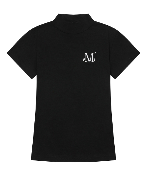 MUCENT(ムセント)の「ビオールモックネックポラ半袖Tシャツ(4カラー)(Tシャツ/カットソー・レディース・ダークグレー/グレー/ブラック/アイボリー・FREE)」の8枚目の写真