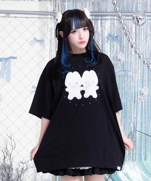 Whinny × Yasau Sacchan принт-футболка «Yasau Sacchan’s»