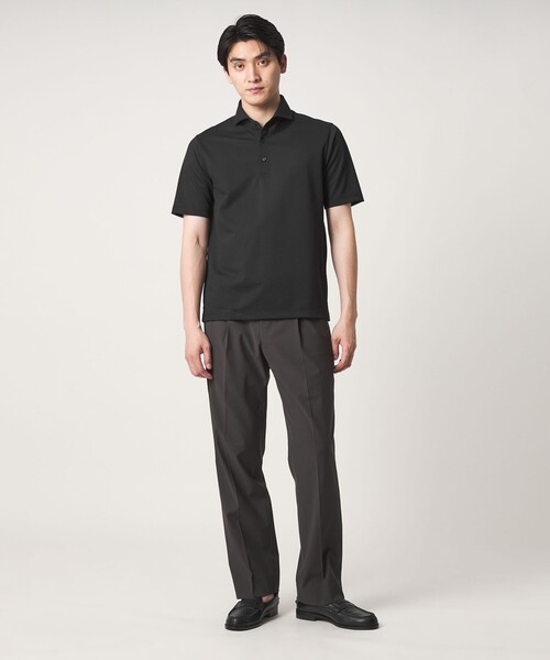 A DAY IN THE LIFE UNITED ARROWS(アデイインザライフユナイテッドアローズ)の「ドライ ハニカム 3D カッタウェイカラー ポロシャツ-通気性-<A DAY IN THE LIFE>(ポロシャツ・メンズ・ネイビー/ライトピンク/ブラック・XL/M/L/S)」の18枚目の写真