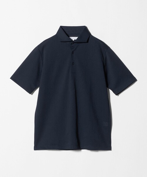 A DAY IN THE LIFE UNITED ARROWS(アデイインザライフユナイテッドアローズ)の「ドライ ハニカム 3D カッタウェイカラー ポロシャツ-通気性-<A DAY IN THE LIFE>(ポロシャツ・メンズ・ネイビー/ライトピンク/ブラック・XL/M/L/S)」の4枚目の写真