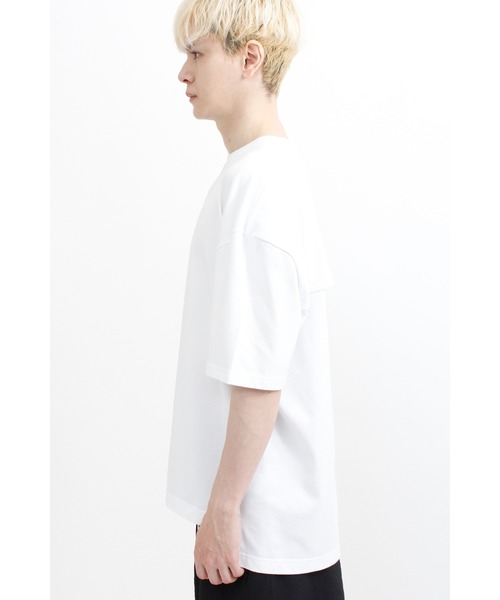TORUNE(トルネ)の「TORUNE∴AcroclearRバックプリントTシャツ(Tシャツ/カットソー・メンズ・ホワイト/ブラック・M/L/LL)」の6枚目の写真