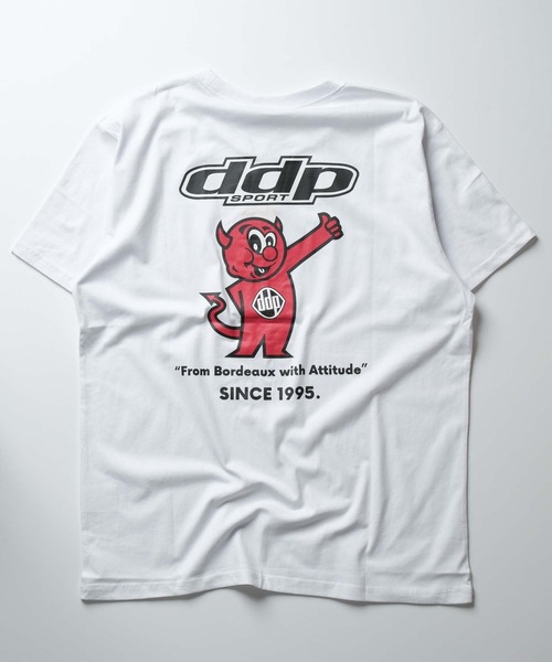 ddp（ディーディーピー）の「接触冷感 DDP プリント T（Tシャツ/カットソー・メンズ・オリーブ/ブラック系その他/チャコール/ホワイト系その他/ブラック系その他2/ダークグリーン系/ホワイト系その他2/ホワイト系その他3/グリーン系/オフホワイト/ブラック/ダークグリーン系1/ブラック系その他3/グレー系その他3/グレー系その他2/グレー系その他・XL/L/M）」の4枚目の写真