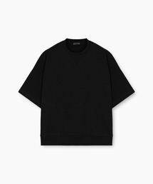 24G LOOP BACK CLOTH SHORT SLEEVE PULLOVER