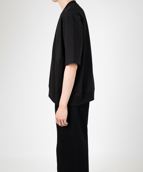 LAD MUSICIAN（ラッドミュージシャン）の「24G LOOP BACK CLOTH SHORT SLEEVE PULLOVER（スウェット・メンズ・ブラック・44/42）」の4枚目の写真