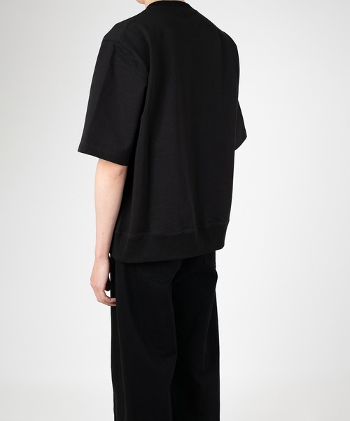 LAD MUSICIAN（ラッドミュージシャン）の「24G LOOP BACK CLOTH SHORT SLEEVE PULLOVER（スウェット・メンズ・ブラック・44/42）」の5枚目の写真