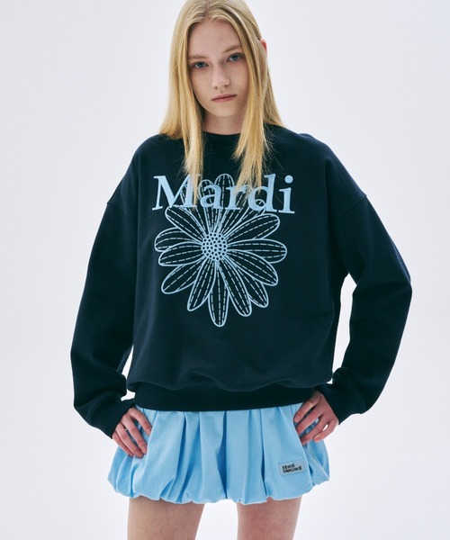 Mardi Mercredi(マルディメクルディ)の「VOLUME MINI SKIRT / ボリューム ミニ スカート(スカート・レディース・ネイビー/ホワイト/スカイブルー/ブラック・FREE)」の17枚目の写真