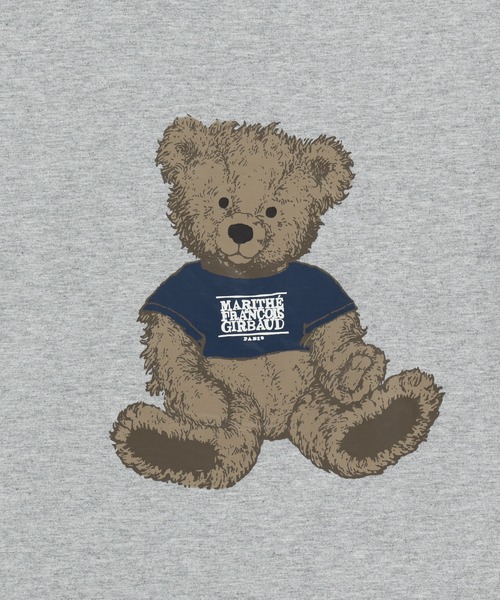 MARITHE + FRANCOIS GIRBAUD(マリテフランソワジルボー)の「DOODLE BEAR TEE(Tシャツ/カットソー・レディース・ヘザーグレー/ホワイト/ネイビー/ホワイト系その他・MEDIUM/SMALL)」の15枚目の写真
