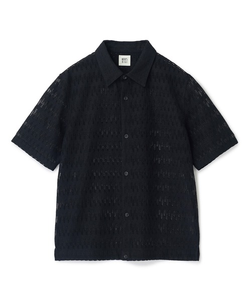 MEN'S BIGI（メンズビギ）の「シアージオメトリック半袖シャツ（Tシャツ/カットソー・メンズ・ブルー/ブラウン/ブラウン系その他・02/03）」の13枚目の写真