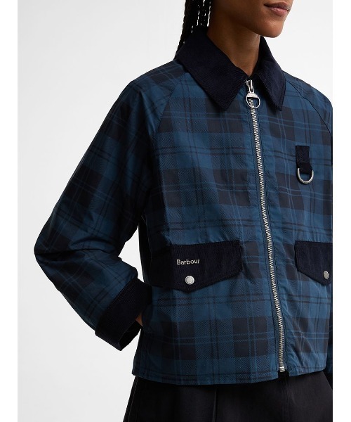 Barbour(バブアー)の「Baiton カジュアルジャケット(レディース)(ブルゾン・レディース・ブルー・10/8)」の6枚目の写真
