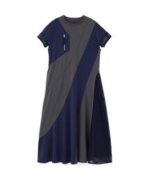 2WAY DENIM RANDOM SHIRRING DRESS（ワンピース）｜Ameri（アメリ）の