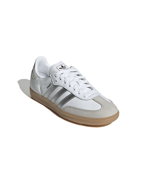 adidas(アディダス)の「《追加》adidas / アディダス SAMBA OG(スニーカー・レディース・シルバー/ホワイト・23.5cm/23cm/25cm/24.5cm/24cm)」の9枚目の写真