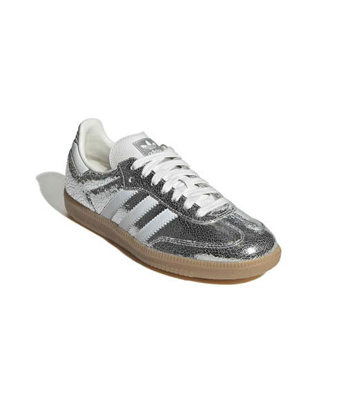 adidas(アディダス)の「《追加》adidas / アディダス SAMBA OG(スニーカー・レディース・シルバー/ホワイト・23.5cm/23cm/25cm/24.5cm/24cm)」の3枚目の写真