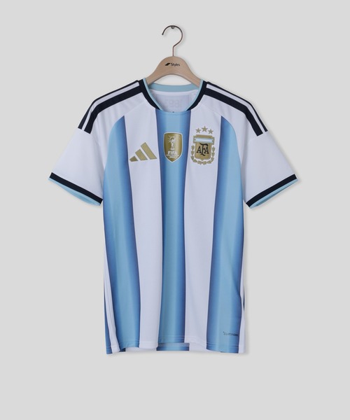 styles(スタイルス)の「adidas WC Argentina National Team Home Replica Jersey JM8396(Tシャツ/カットソー・メンズ・ライトブルー・L/M/S)」の1枚目の写真