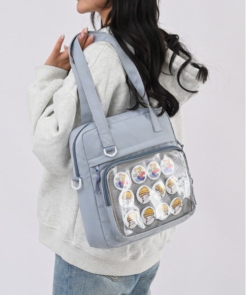BACKYARD FAMILY(バックヤードファミリー)の「痛ショルダーバッグ 2way シート付き yyybag5169(ショルダーバッグ・レディース・ミント・FREE)」の3枚目の写真