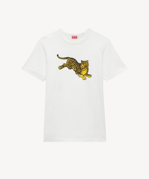 KENZO(ケンゾー)の「GOTSKENZOJUMPINGTIGERPLACEDSLIMT-SHIRT(Tシャツ/カットソー・メンズ・ホワイト系その他・X-LARGE/MEDIUM/LARGE/SMALL/X-SMALL)」の3枚目の写真