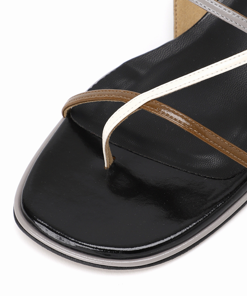GRISE(グリーズ)の「《WEB+一部店舗限定》BOBMARY×GRISE3.5cmコンビストラップトング(サンダル・レディース・ブルー系その他/ライトグレー/ブラック・LARGE/X-LARGE/SMALL/MEDIUM)」の16枚目の写真