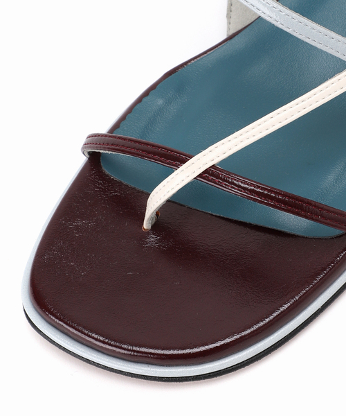 GRISE(グリーズ)の「《WEB+一部店舗限定》BOBMARY×GRISE3.5cmコンビストラップトング(サンダル・レディース・ブルー系その他/ライトグレー/ブラック・LARGE/X-LARGE/SMALL/MEDIUM)」の17枚目の写真