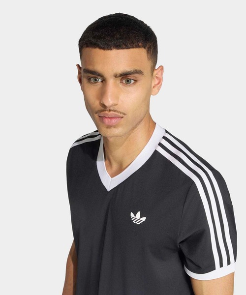 adidas(アディダス)の「テニス クラシックス 半袖Tシャツ / アディダス adidas(Tシャツ/カットソー・メンズ・ブラック・XX-LARGE/XXX-LARGE/LARGE/MEDIUM/SMALL/X-LARGE)」の3枚目の写真