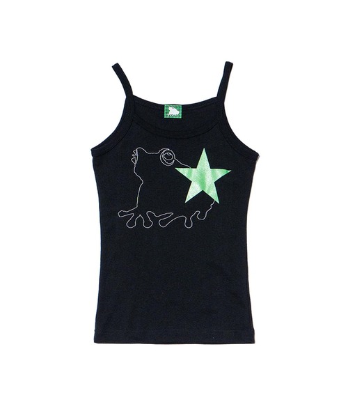 SAGE（セージ）の「SAGE / セイジ FROG STAR cami（キャミソール・レディース・ブラック・SMALL）」の3枚目の写真